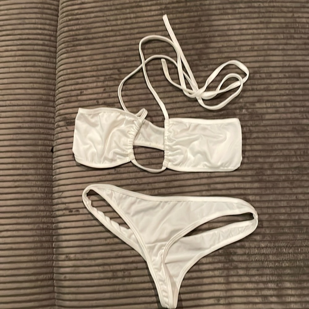 103. White bikini